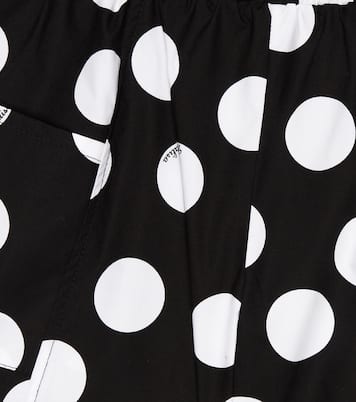 Polka-dot cotton shorts | Monnalisa