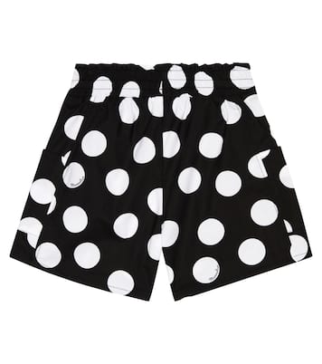 Polka-dot cotton shorts | Monnalisa