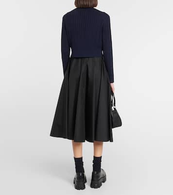 Pull en coton à logo | Prada