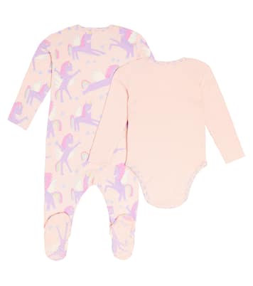 婴幼儿 — 棉质连身衣两件套 | Stella McCartney Kids