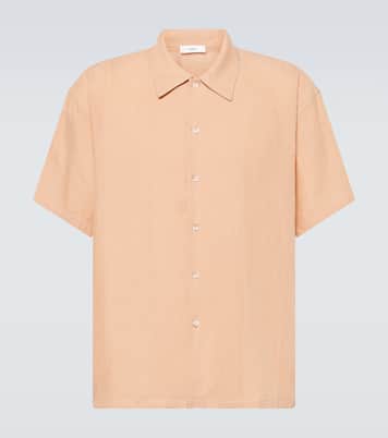 Oversized linen shirt | Commas
