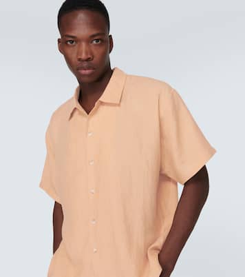 Oversized linen shirt | Commas