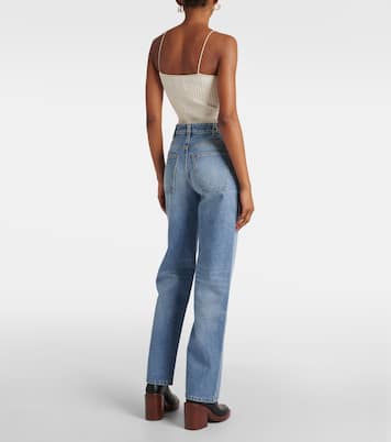High-rise straight jeans | Chloé