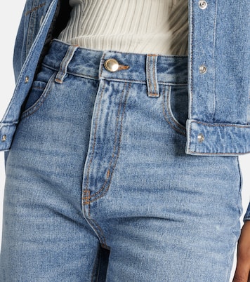 High-rise straight jeans | Chloé