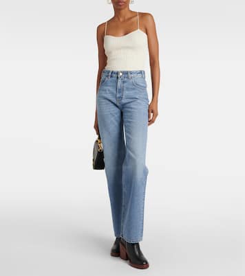 High-rise straight jeans | Chloé