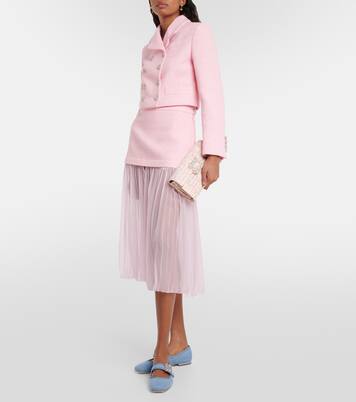 Bailarinas Très Vivier Strass Buckle Babies | Roger Vivier