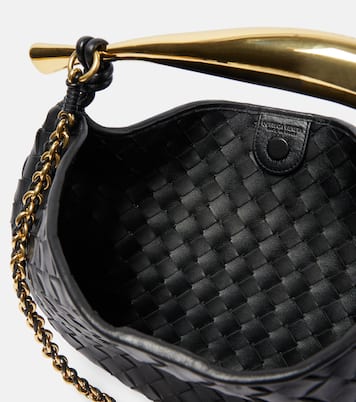 Sac Sardine Chain en cuir Intrecciato  | Bottega Veneta