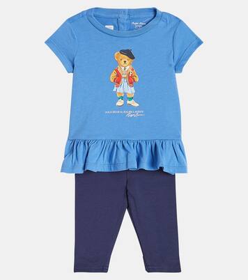 Bebé - set de camiseta y leggings de mezcla de algodón | Polo Ralph Lauren Kids