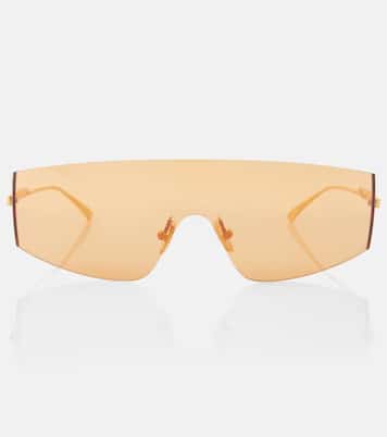 Futuristic shield sunglasses | Bottega Veneta