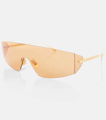 Futuristic shield sunglasses | Bottega Veneta