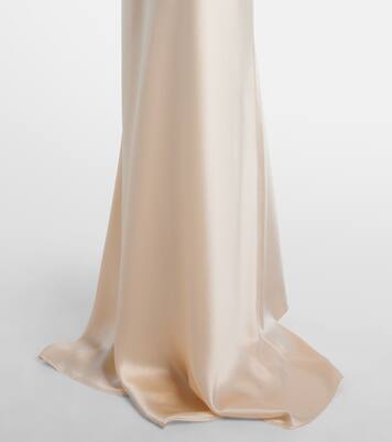 Silk satin maxi skirt | The Sei