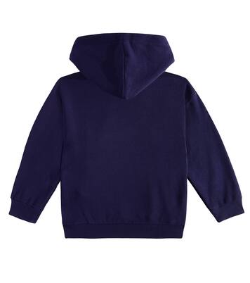 Gucci Web cotton jersey hoodie | Gucci Kids