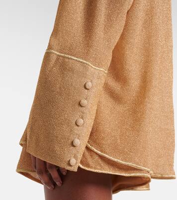 Camicia Lumière in lamé | Oséree