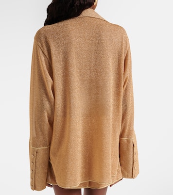 Camicia Lumière in lamé | Oséree