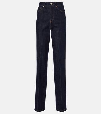 High-Rise Straight Jeans | Dolce&Gabbana