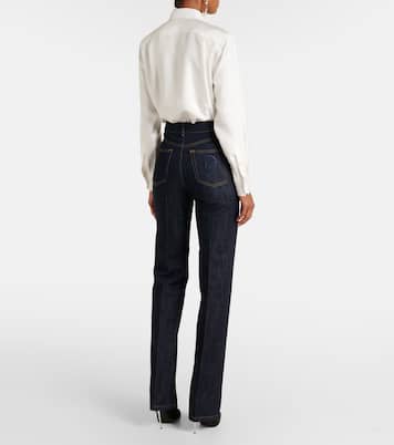 High-Rise Straight Jeans | Dolce&Gabbana