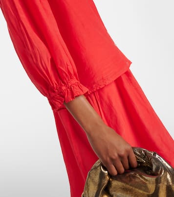 Bluse Mel aus Baumwolle und Seide | Velvet