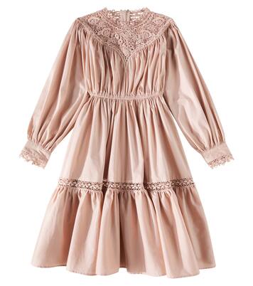 Vestido de popelín de algodón | Petite Amalie  