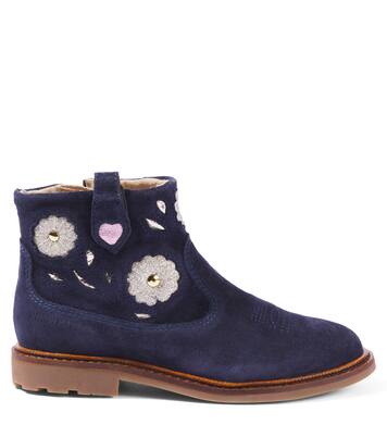 Sister Wendy suede ankle boots | Pom d'Api