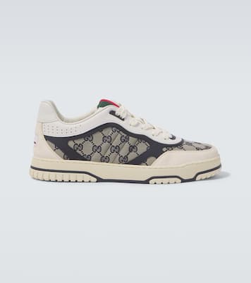 Gucci Re-Web leather sneakers | Gucci
