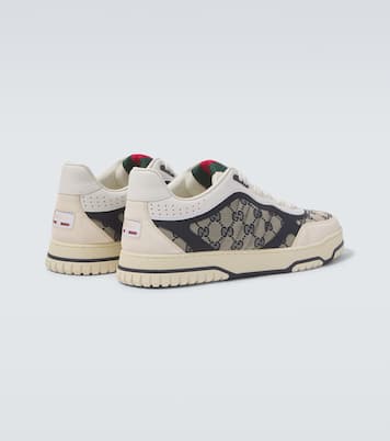 Gucci Re-Web leather sneakers | Gucci