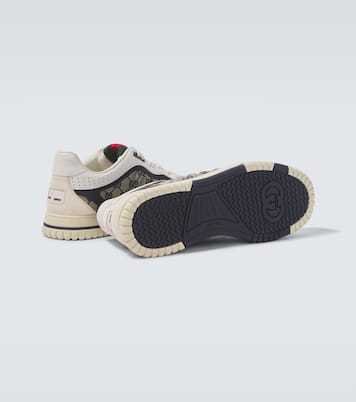 Gucci Re-Web leather sneakers | Gucci