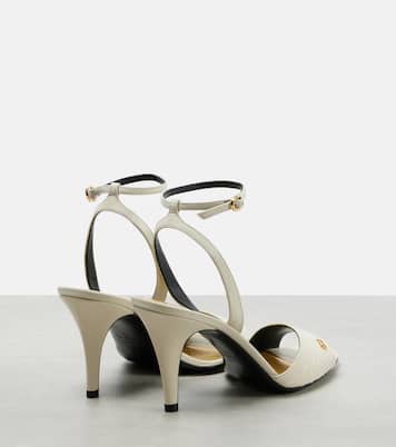 Sandales Ladycrush 85 en cuir | Valentino Garavani