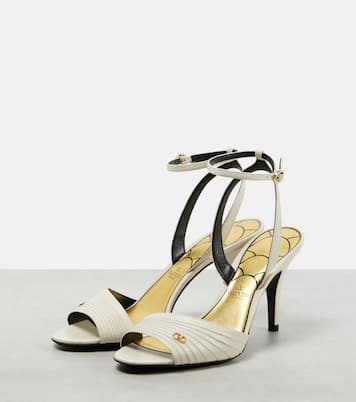 Sandales Ladycrush 85 en cuir | Valentino Garavani