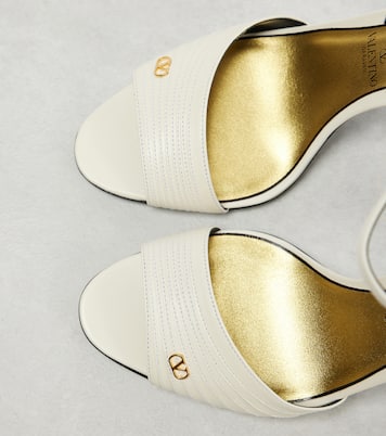 Sandales Ladycrush 85 en cuir | Valentino Garavani