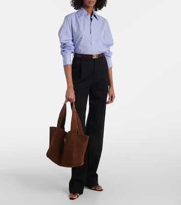 Le 5 à 7 Bea suede tote bag | Saint Laurent