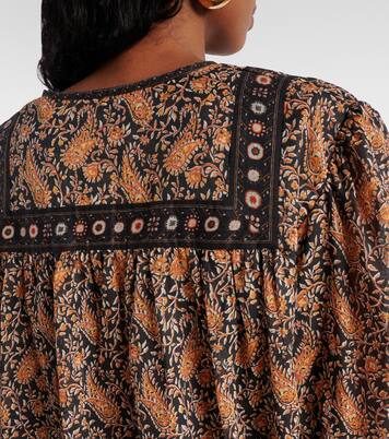 Bedruckte Bluse Gayle aus Baumwoll-Voile | Marant Etoile