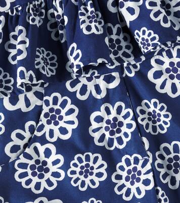 Top e shorts in cotone con stampa | Fábula