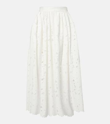 Midirock aus einem Baumwollgemisch | Erdem