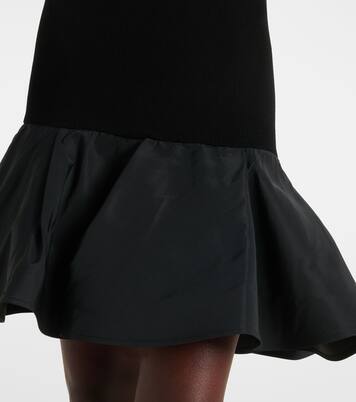 Robe midi en coton mélangé | Nina Ricci