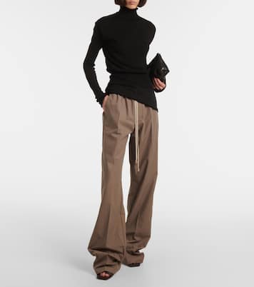 Pantalones anchos Dietrich de algodón | Rick Owens