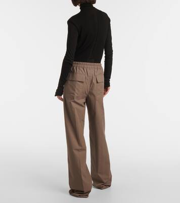 Pantalones anchos Dietrich de algodón | Rick Owens
