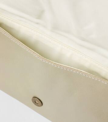 Alaula metallic leather tote bag | Donsje