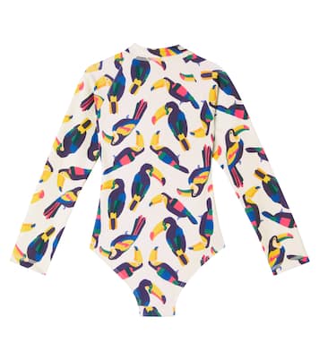 Beak The Toucan rashguard swimsuit | Roarsome
