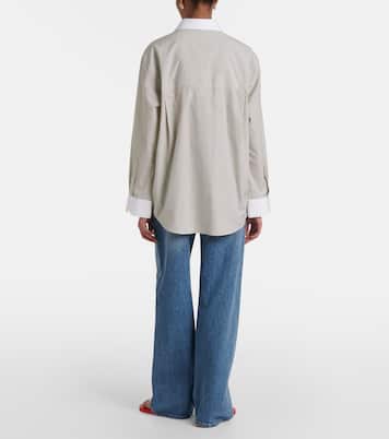 Checked cotton shirt | Róhe