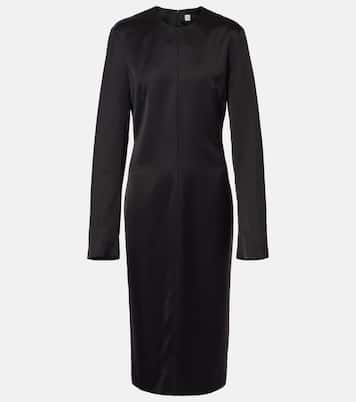 Midikleid aus Satin | Toteme