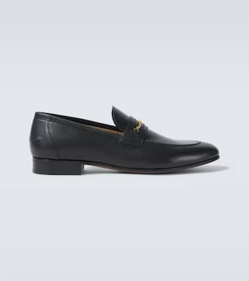VLogo leather loafers | Valentino Garavani