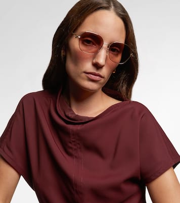 Première de Cartier oval sunglasses  | Cartier Eyewear Collection