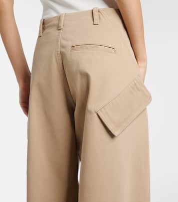 Pantalon cargo ample en jean | Alaïa