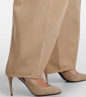 Pantalon cargo ample en jean | Alaïa