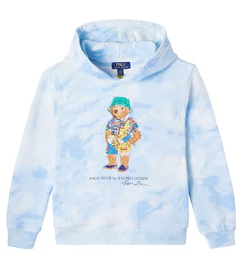 Polo Bear cotton-blend hoodie | Polo Ralph Lauren Kids