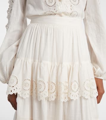 Midirock Lucky aus Baumwolle | Zimmermann