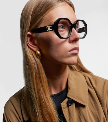 Triomphe round glasses | Celine Eyewear