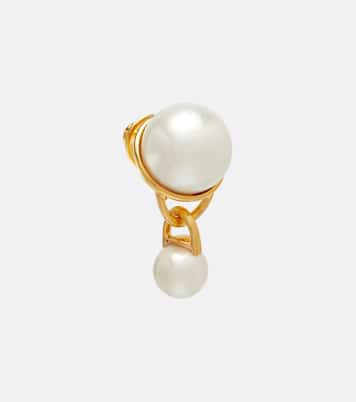 Faux pearl drop earrings | Oscar de la Renta