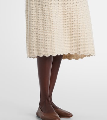 Arola knitted cotton polo dress | Loro Piana