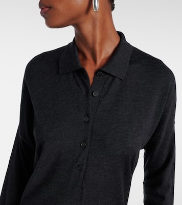 Robe polo en laine et soie | Tod's